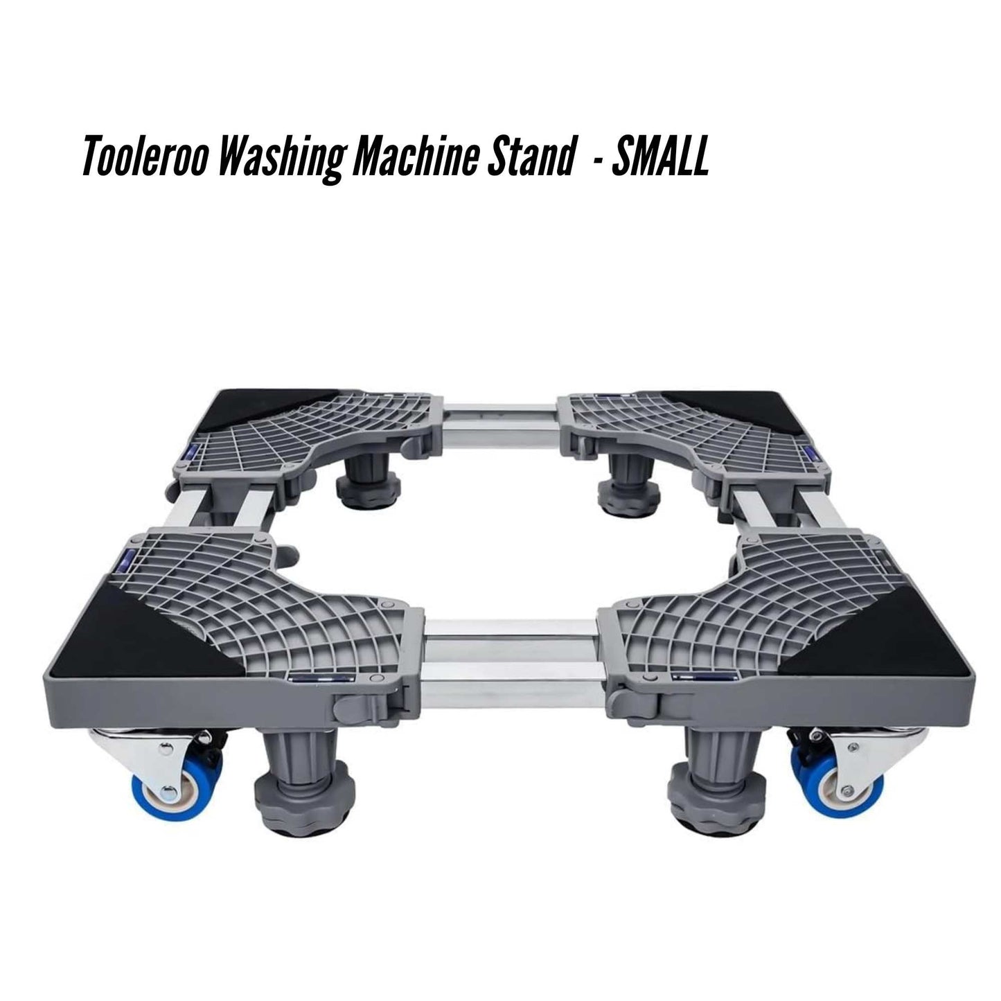 Tooleroo Washing Machine Stand - Wheeled Adjustable Fridge and Appliance Base