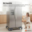 Tooleroo Washing Machine Stand - Wheeled Adjustable Fridge and Appliance Base