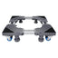 Tooleroo Washing Machine Stand - Wheeled Adjustable Fridge and Appliance Base
