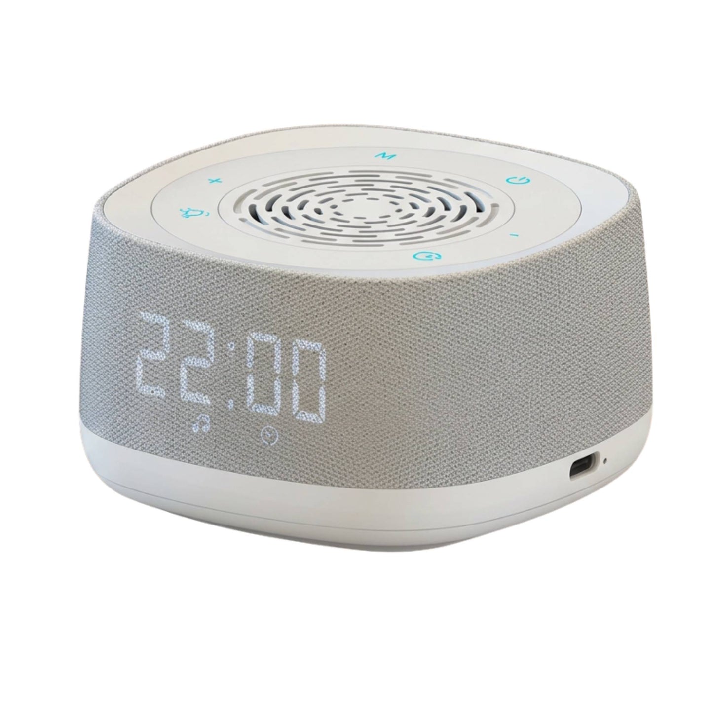Kitchee White Noise Machine Night Light Sound Machine Bluetooth Speaker