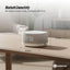Tooleroo White Noise Machine Speaker - Bluetooth Night Light Sleep Sound