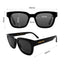 London Mole Tricky Sunglasses Gloss Black / Black