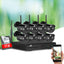 UL-tech CCTV Wireless Security Camera System 8CH Home Outdoor WIFI 8 Bullet Cameras Kit 1TB