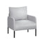 Artiss Armchair Lounge Chair Accent Chair Single Sofa Grey Linen Fabric