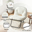 Artiss Foldable Chair 2-In-1 Armchair Lounge Chair Portable White