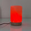 USB Colour Changing Salt Himalayan Lamp - Cylinder Shape Pink Rock LED Light
