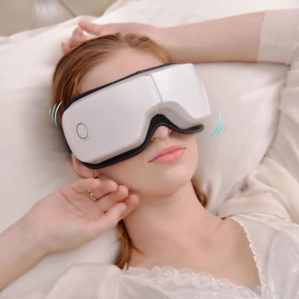 USB Rechargeable Electric Eye Massager - Magnetic Vibration Acupressure Wireless