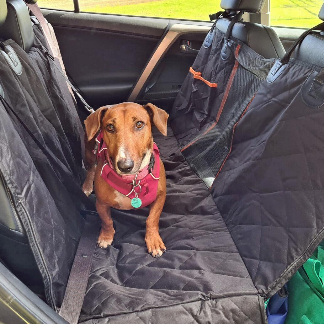 Ultimate Dog Car Hammock and Seat Belt Adaptor - Seat Covers For Your Car