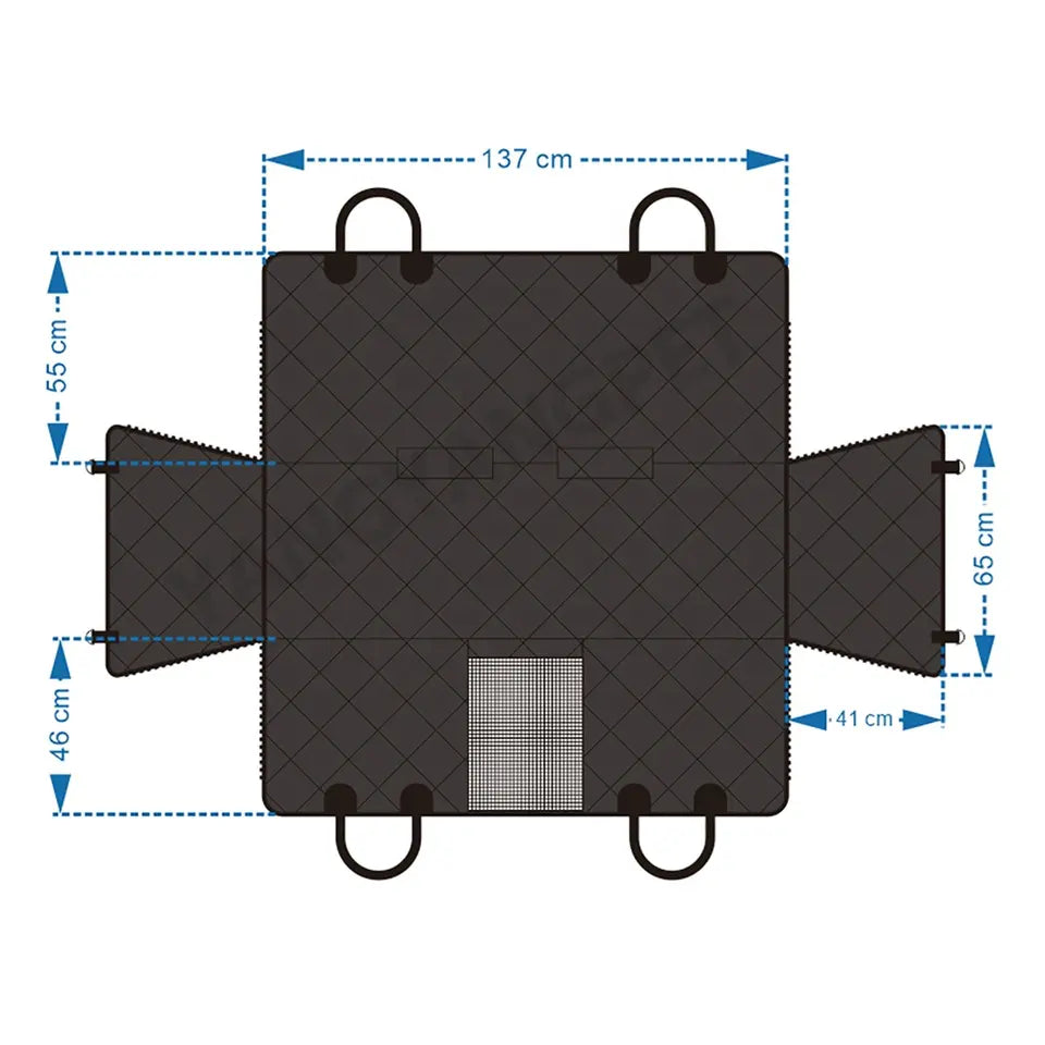 Ultimate Dog Car Hammock and Seat Belt Adaptor - Seat Covers For Your Car