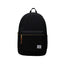 Unisex Herschel Settlement Travel Bag 23L Black Backpack