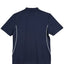 Unisex Kids Cooldry Short Sleeve Tee - Navy White Size 12