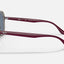 Unisex Ray Ban Sunglasses Polarised Rb4376 Transparent Grey/ Blue Sunnies
