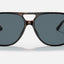 Unisex Ray Ban Sunglasses Rb2198 Bill Polished Havana/ Blue Sunnies - M