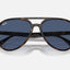 Unisex Ray Ban Sunglasses Rb4376 Havana/ Dark Blue Sunnies