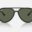 Unisex Ray Ban Sunglasses Rb4376 Polished Black/ Dark Green Sunnies