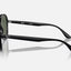 Unisex Ray Ban Sunglasses Rb4376 Polished Black/ Dark Green Sunnies