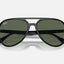 Unisex Ray Ban Sunglasses Rb4376 Polished Black/ Dark Green Sunnies