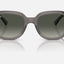 Unisex Ray Ban Sunglasses Rb4398 Erik Polished Opal Dark Grey Sunnies - Xl