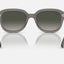 Unisex Ray Ban Sunglasses Rb4398 Erik Polished Opal Dark Grey Sunnies - Xl