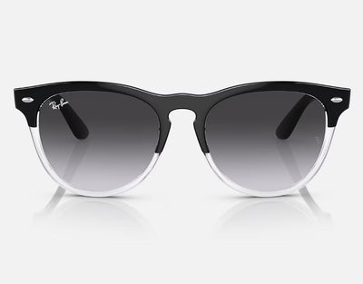Unisex Ray Ban Sunglasses Rb4471 Iris Black Transparent/ Grey Sunnies