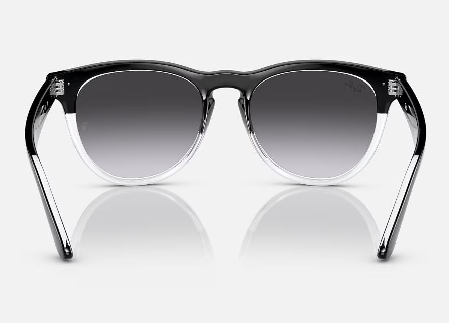 Unisex Ray Ban Sunglasses Rb4471 Iris Black Transparent/ Grey Sunnies