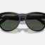 Unisex Ray Ban Sunglasses Rb4471 Iris Polished Black/ Dark Green Sunnies