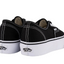 Unisex Vans Authentic Platform 2.0 Black/White Lace Up Shoes
