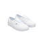 Unisex Vans Authentic Premium Leather True White Lace Up Shoes