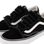 Unisex Vans Old Skool V Black/White Strap Shoes