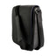 Unisex Vky Mateo Leather Messenger Shoulder Bag Handbag - Black