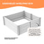 Rooster Farms PVC Dog Whelping Box Puppy Birthing Pen Anti-Crush Rail