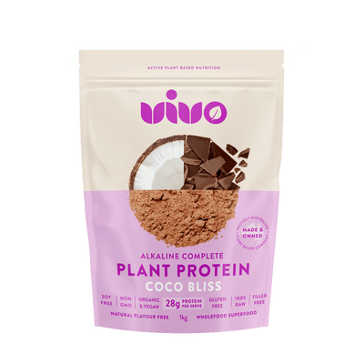 VIVO Coco Bliss Plant Protein – Organic Cacao Coconut Blend