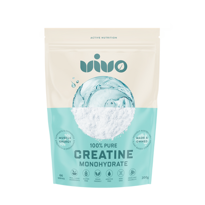 VIVO Creatine Pure – 100% Micronised Monohydrate Powder Unflavoured