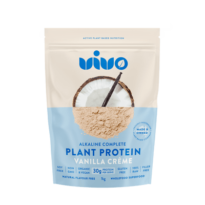 VIVO Vanilla Crème Plant Protein - Organic Vegan Gluten-Free