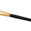 Vegan Foundation Brush - BLACK & GOLD - White Tip