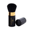 Vegan Retractable Kabuki Brush - Black & Gold