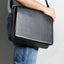 Vky Konstantine Large Pride Leather Messenger Shoulder Bag Handbag Black Rainbow
