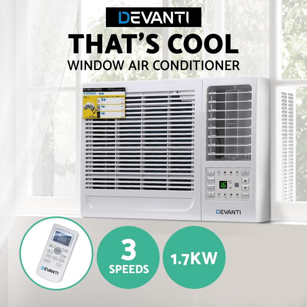 Devanti 1.6kW Window Air Conditioner