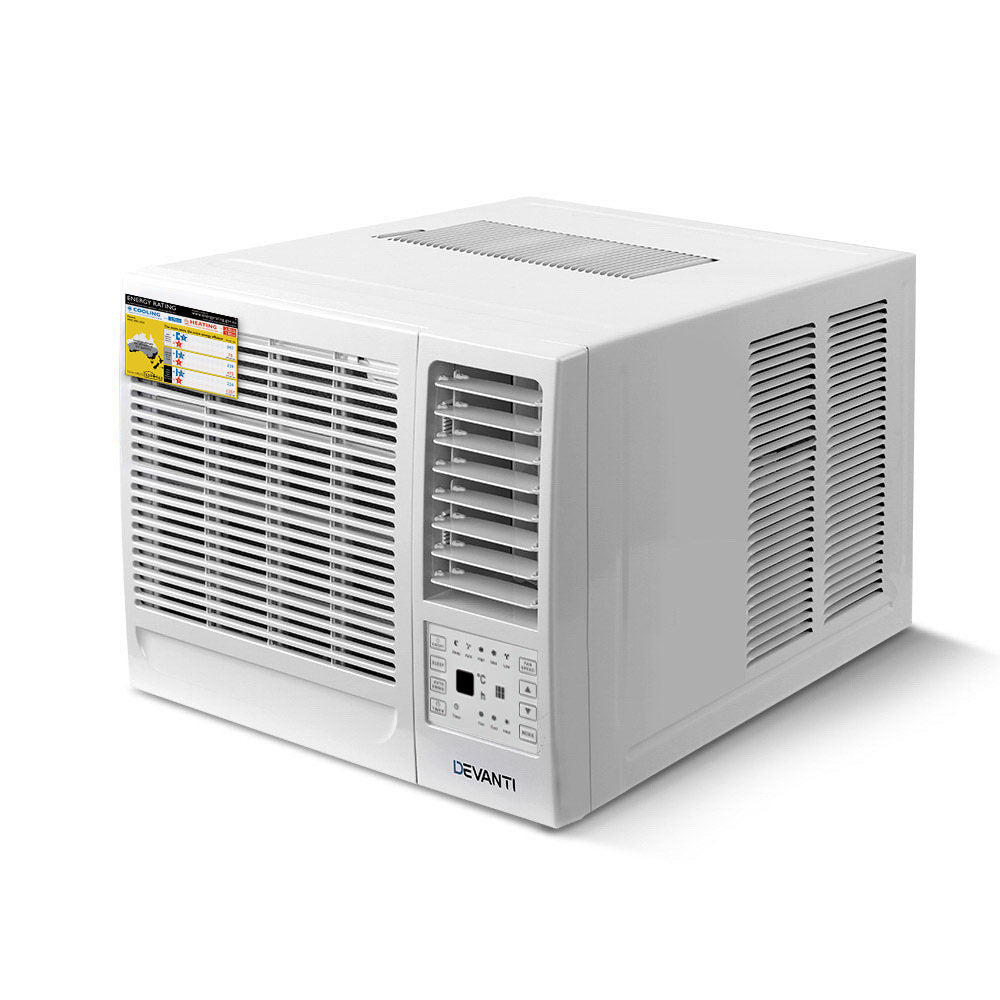 Devanti Window Air Conditioner Portable 2.7kW Wall Cooler Fan Cooling Only