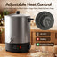 Devanti 16L Wax Melter Candle Making 1500W Melting Pot Furnace Quick Pour Spout Soy Soap