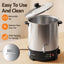 Devanti 16L Wax Melter Candle Making 1500W Melting Pot Furnace Quick Pour Spout Soy Soap
