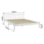 Artiss Bed Frame Queen Size Wooden White SOFIE