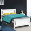 Double Size Wooden Bed Frame - White