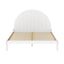 Artiss Bed Frame Queen Size Wooden White DALY