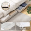 Artiss Bed Frame Queen Size Wooden Platform with 2 Storage Drawers White