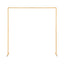 2M Backdrop Stand Wedding Background Decoration Party Flower Balloon Display Golden
