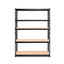 Giantz 1.8M Warehouse Racking Shelving Storage Shelf Garage Shelves Rack Steel Black