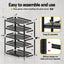 Giantz Garage Shelving 1.8X1.2m Warehouse Rack Storage Shelves Workshop Racks Steel