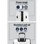 Wanderlite 20" 24" 28" Luggage with TSA Lock Spinner Travel Suitcase Carry On Hard Shell Luggage Case White