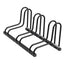 Weisshorn 3 Bike Floor Stand Rack Fits 20"-29" MTB Tires for Garage Storage